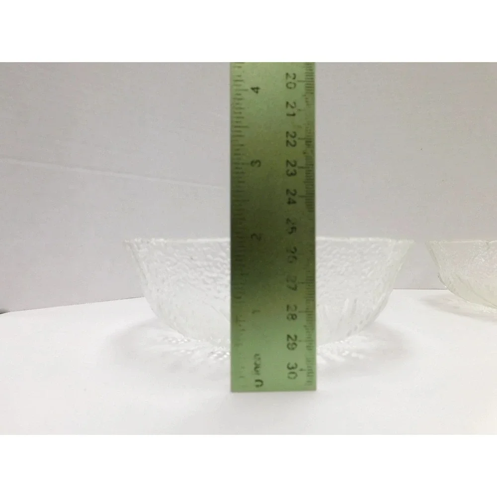 Vtg Set of 5 Arcoroc France Glass Bowls Country Wheat Pattern DW85